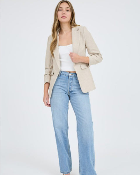 All business - 3/4 sleeve blazer