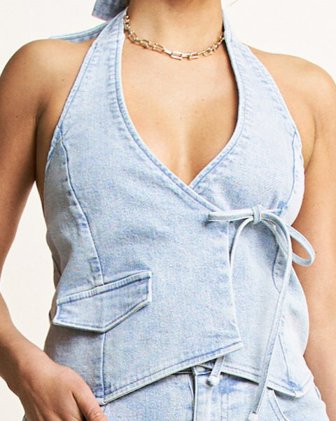 Phoenix - Denim pant set