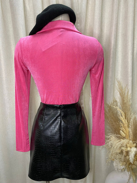 City Nights- Ruched Front Shirt