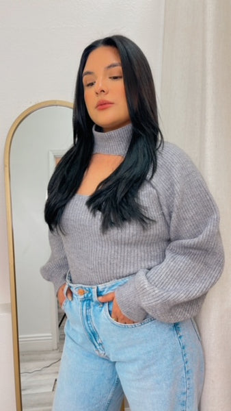 On my way - two piece cut out top