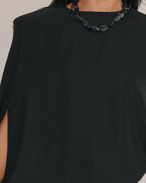 So elegant - asymmetrical cape top