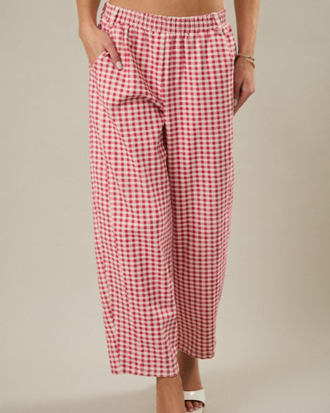 Picnic date - Gingham pants