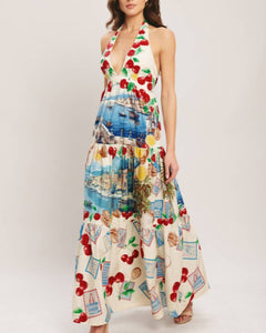 Brunch in Italy - Maxi dress Velvet Dreams LA Brunch in Italy - Maxi dress Velvet Dreams LA