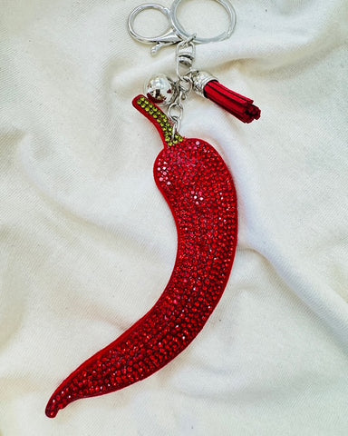 Chili key chain