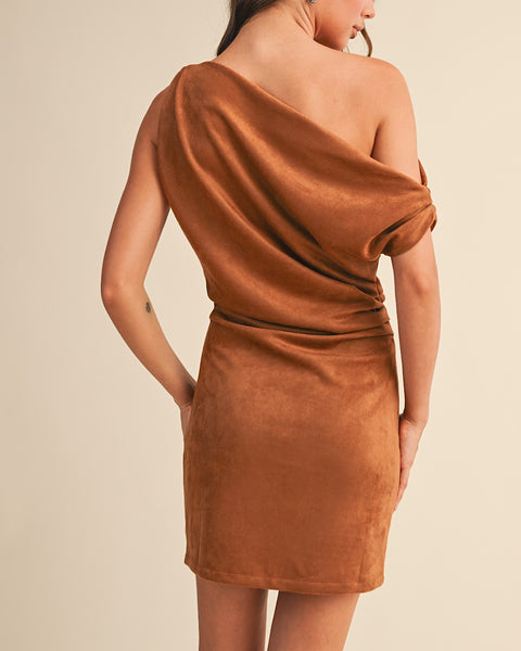 Camel Muse Dress
