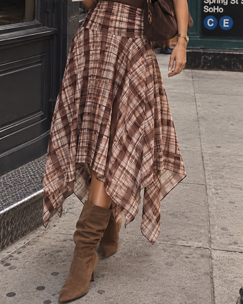 Plaid skirt