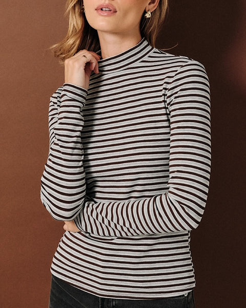 Stripe turtle Breckenridge top