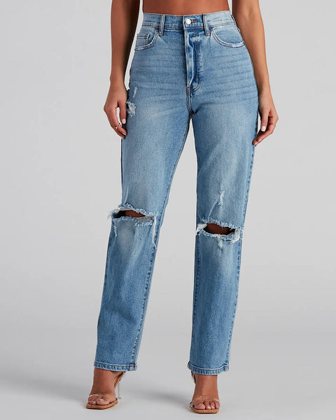 Super High Rise - Dad Jeans
