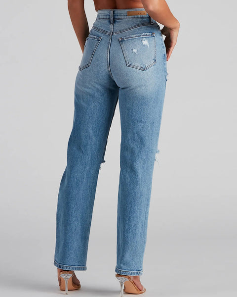 Super High Rise - Dad Jeans