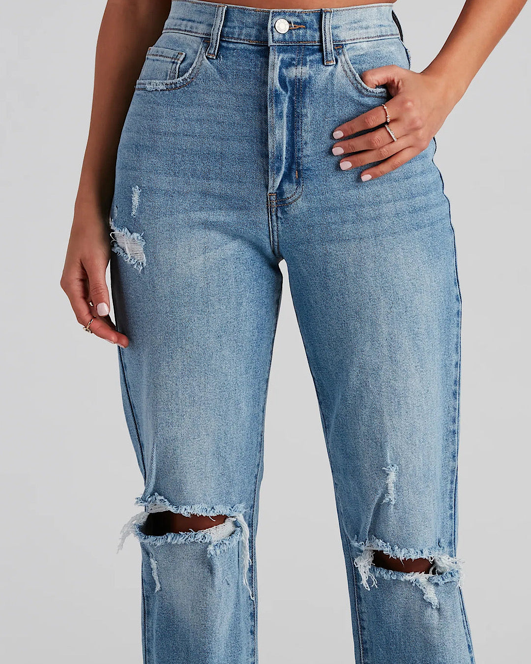 Super High Rise - Dad Jeans