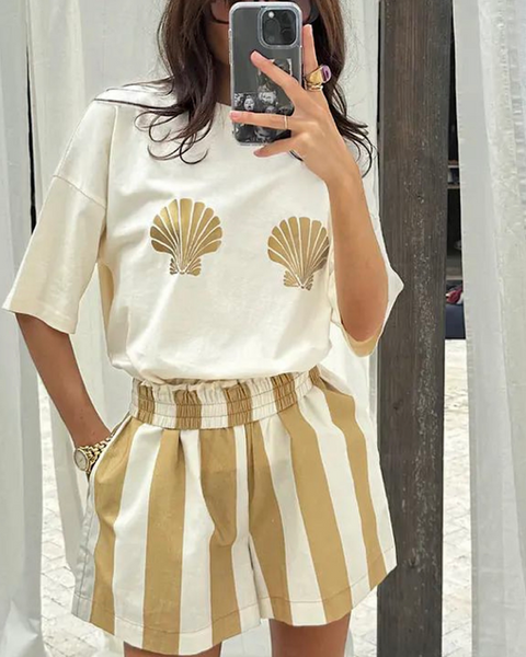 Gold Seashell
