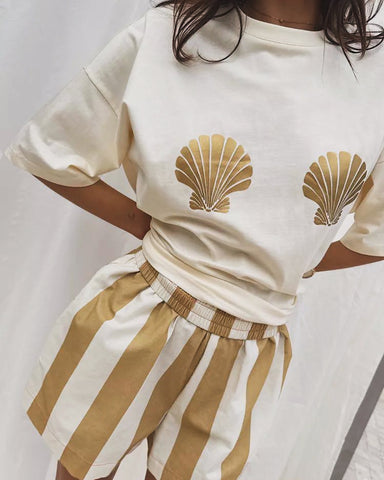 Gold Seashell