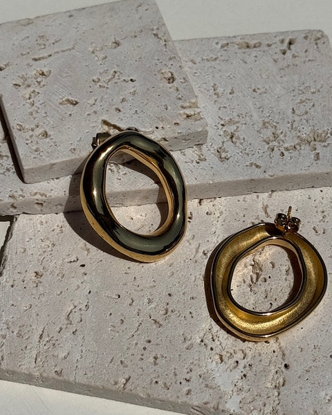 o ring earrings