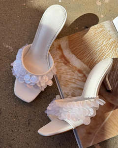 Sea shell heels – Velvet Dreams LA