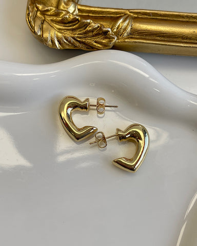 Heart earrings