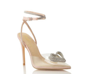 Sweet Dreams - Rhinestone Clear Heels