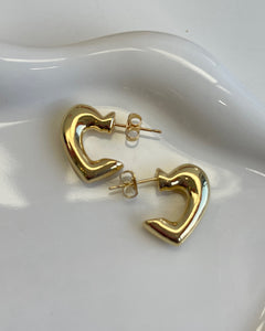 Heart earrings