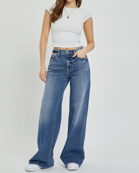 Get our New Wide Leg Jeans 