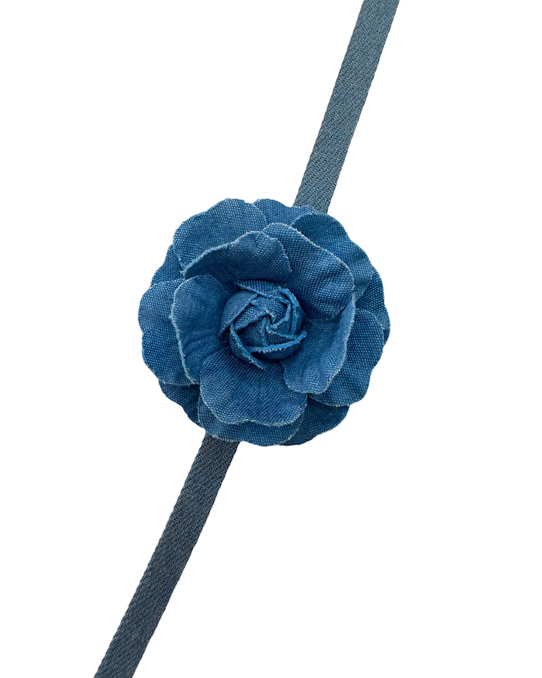 Denim flower - Choker