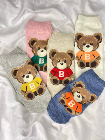 Teddy Bear - Ankle socks