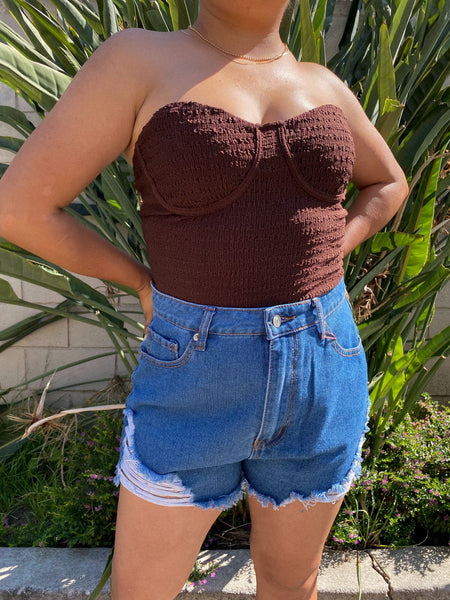 Fall Vibe - Corset Top