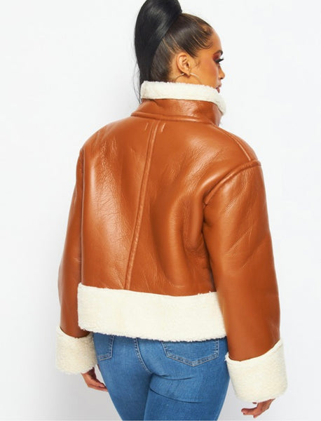 Trendy girl - Moto jacket