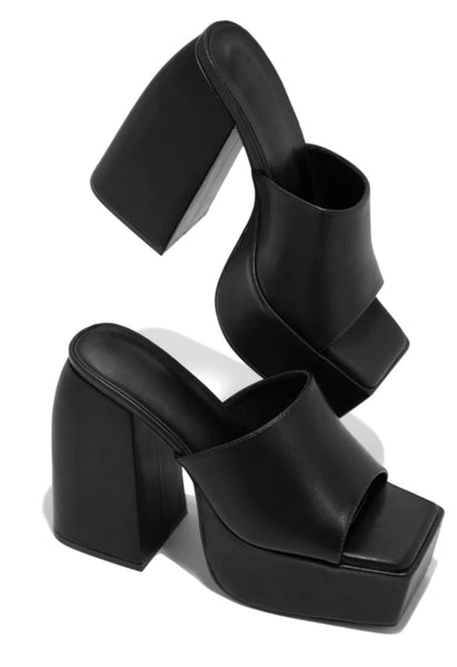 Center of Attention-Platform Block Heels