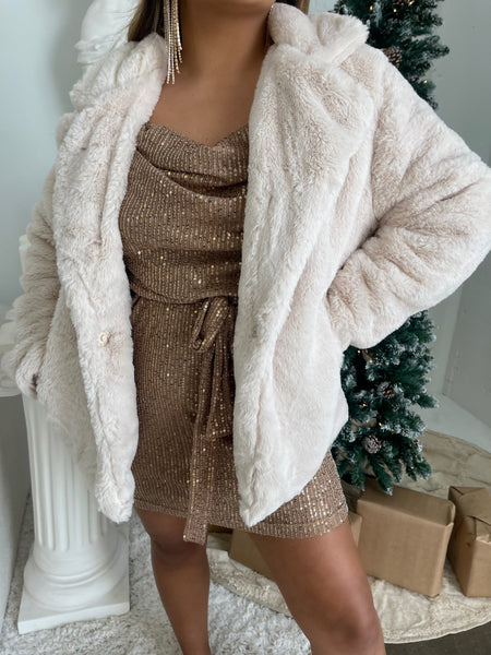 Cozy for NYE - Fur coat