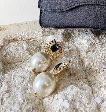 Pearls on Pearls - Earrings