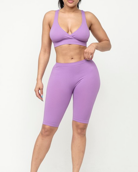 Stay Motivated- Lilac Set