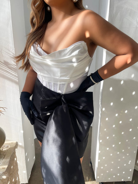 Christmas Eve - Satin Skirt