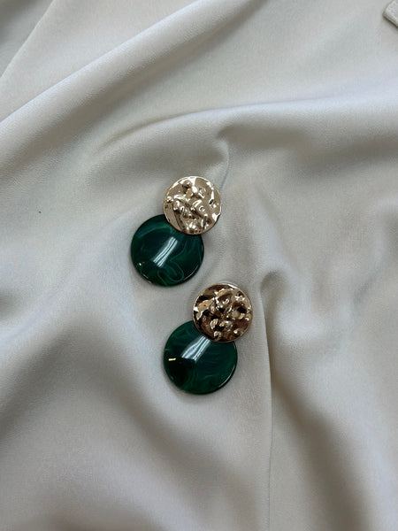 Emerald dreams - Earrings